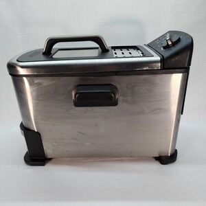 Farberware Deep Fat Fryer 563865679 Oil Filtration 1700W 120V Stainless Steel